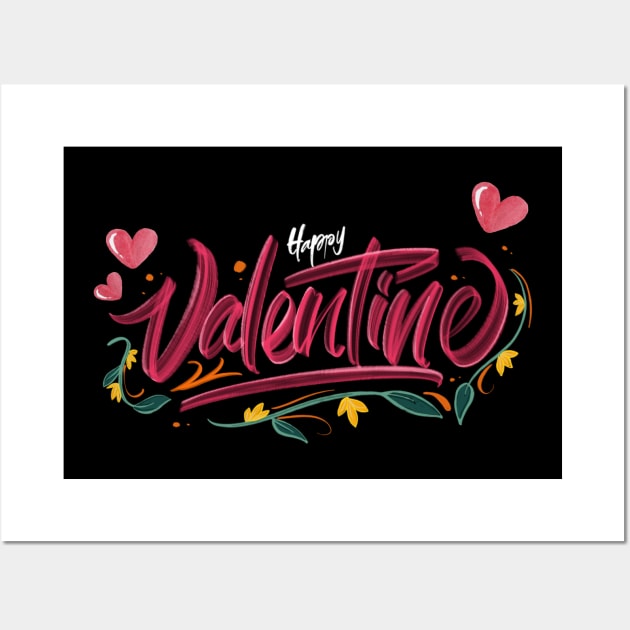 Happy Valentine's Day 2023 Wall Art by Scopus Design